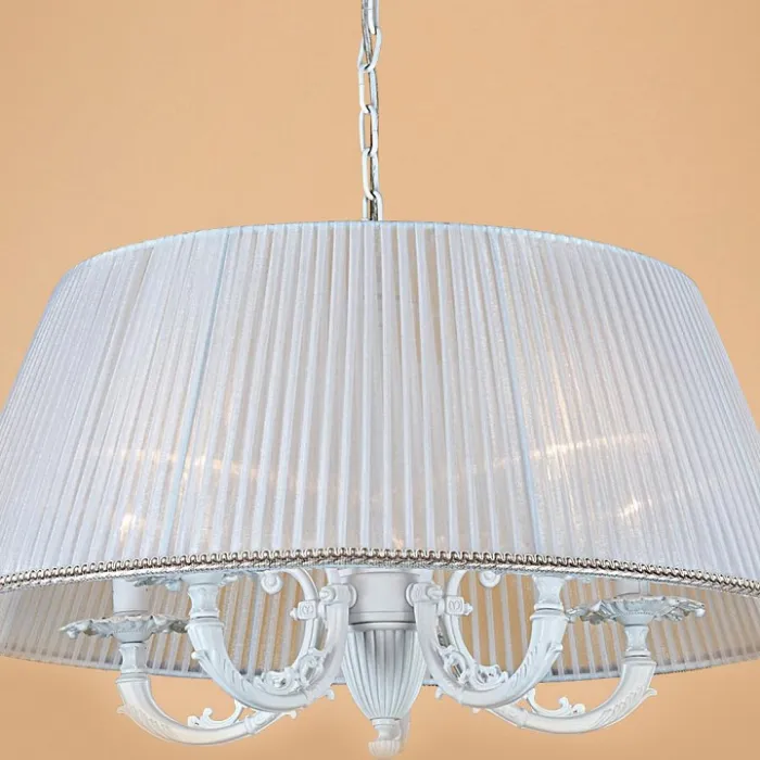 Подвесной светильник Citilux Канон CL412252 Цвет арматуры белый Цвет плафонов серебро от ImperiumLoft