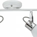 Спот Arte Lamp 1677 A1677PL-4WH Цвет арматуры хром Цвет плафонов белый