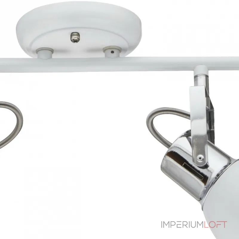 Спот Arte Lamp 1677 A1677PL-4WH Цвет арматуры хром Цвет плафонов белый