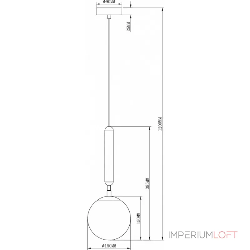 Подвесной светильник Moderli Host V2850-1P