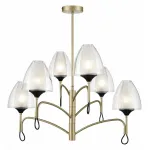 Люстра на штанге Vele Luce Oro VL5654P16  Люстра на штанге Vele Luce Oro VL5654P16