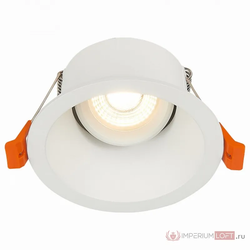 Встраиваемый светильник ST-Luce Grosi ST207.508.01 Цвет арматуры белый от ImperiumLoft