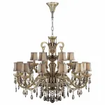Подвесная люстра Osgona Nativo 715187 Цвет арматуры хром Цвет плафонов кремовый от ImperiumLoft