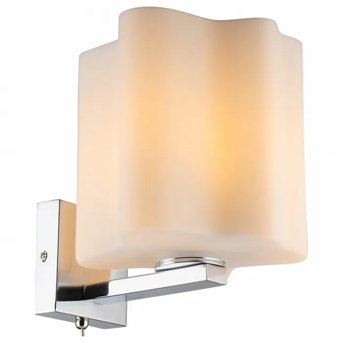 Бра Arte Lamp 3479 A3479AP-1CC Цвет арматуры хром Цвет плафонов белый от ImperiumLoft