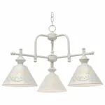 Подвесная люстра Arte Lamp Kensington A1511LM-3WG Цвет арматуры белый Цвет плафонов белый от ImperiumLoft