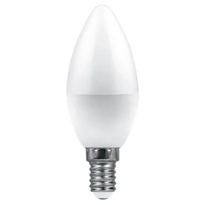 Лампа светодиодная Feron LB-1306 E14 6Вт 6400K 38046 Цвет арматуры хром от ImperiumLoft
