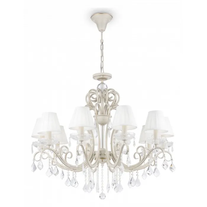 Подвесная люстра Maytoni Triumph ARM288-10-G Цвет арматуры кремовый Цвет плафонов кремовый от ImperiumLoft