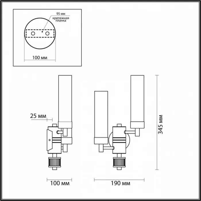 Бра Lumion Kamilla 5274/2W от ImperiumLoft