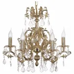 Подвесная люстра Dio D’Arte Sorrento Sorrento E 1.1.6.200 G Цвет плафонов прозрачный Цвет арматуры золото от ImperiumLoft