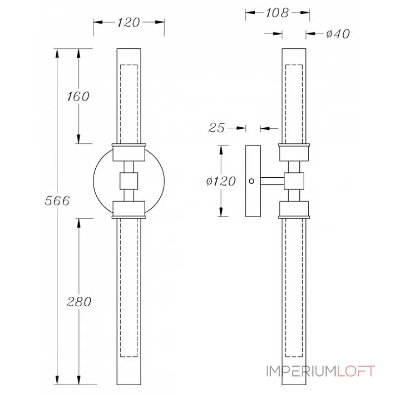 Бра Maytoni Stelo MOD116WL-L7BS3K Цвет арматуры латунь Цвет плафонов белый от ImperiumLoft Бра Maytoni Stelo MOD116WL-L7BS3K Цвет арматуры латунь Цвет плафонов белый от ImperiumLoft