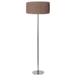 Торшер TopDecor Crocus Strip Crocus Strip F1 01 05p Цвет арматуры никель Цвет плафонов коричневый