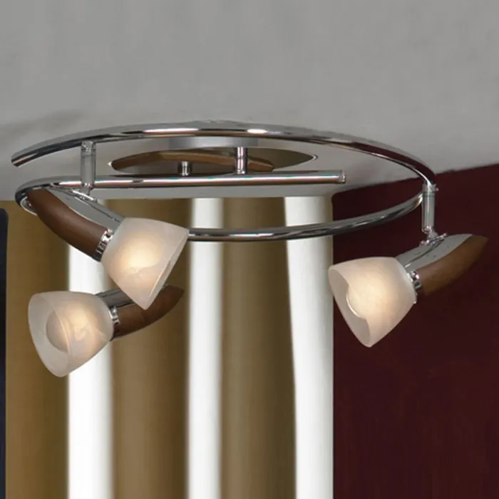 Спот Lussole Cisterino LSQ-6401-03 Цвет арматуры хром от ImperiumLoft