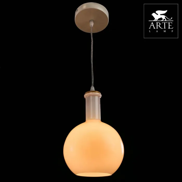 Подвесной светильник Arte Lamp Accento A8113SP-1WH Цвет арматуры белый Цвет плафонов белый от ImperiumLoft