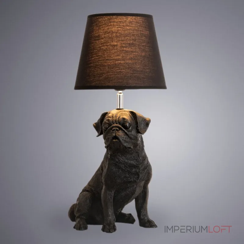 Настольная лампа декоративная Arte Lamp Bobby A1512LT-1BK Цвет плафонов черный Цвет арматуры черный
