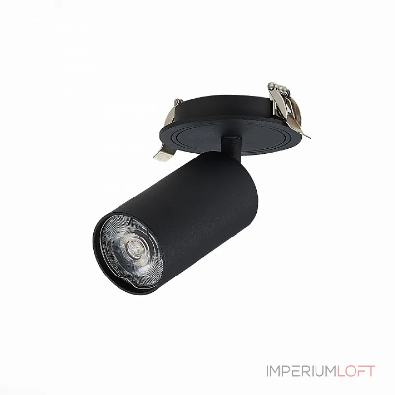 Спот ST-Luce Dario ST303.408.01 Цвет плафонов черный Цвет арматуры черный Спот ST-Luce Dario ST303.408.01 Цвет плафонов черный Цвет арматуры черный