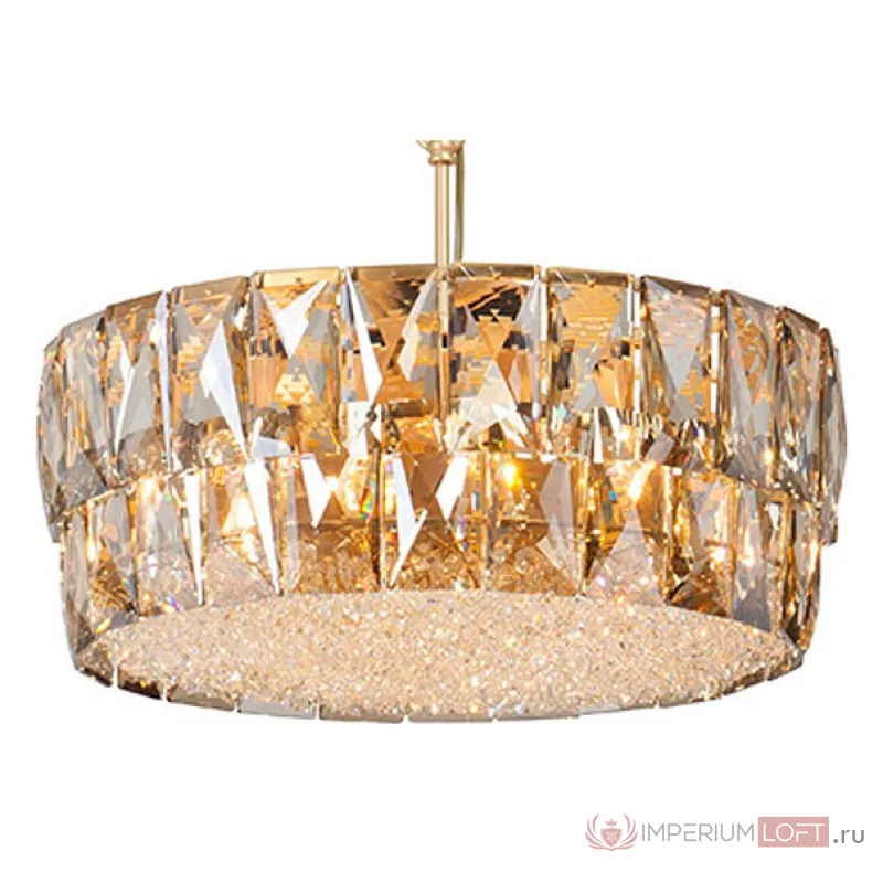 Подвесной светильник Vitaluce V5350 V5350-8/8 Цвет плафонов янтарный Цвет арматуры золото от ImperiumLoft