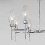 Люстра на штанге Eurosvet Prism 60143/8 хром от ImperiumLoft