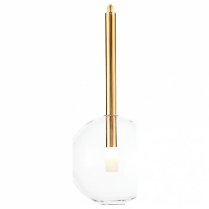 Подвесной светильник ST-Luce Sofio SL1054.203.01 Цвет арматуры золото Цвет плафонов прозрачный от ImperiumLoft