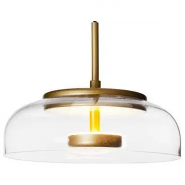 Подвесной светильник Loft it Disk 8210-P Цвет арматуры золото Цвет плафонов прозрачный от ImperiumLoft