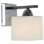 Бра Arte Lamp Visuale A8165AP-1BK Цвет арматуры хром Цвет плафонов белый