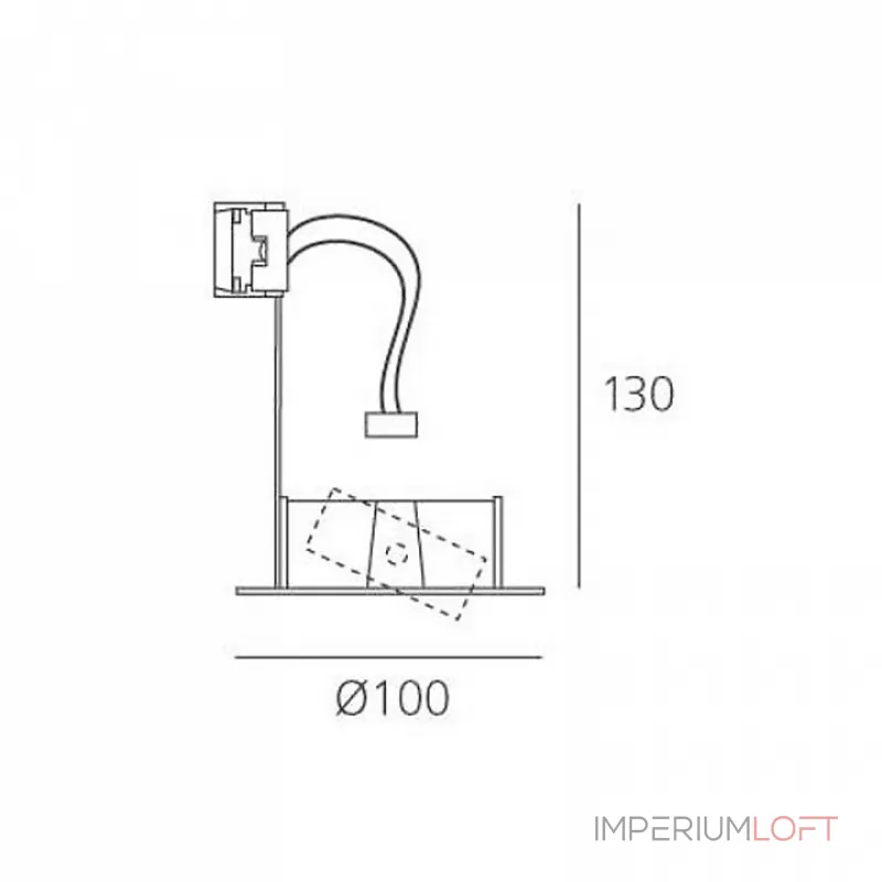 Встраиваемый светильник Artemide M042500