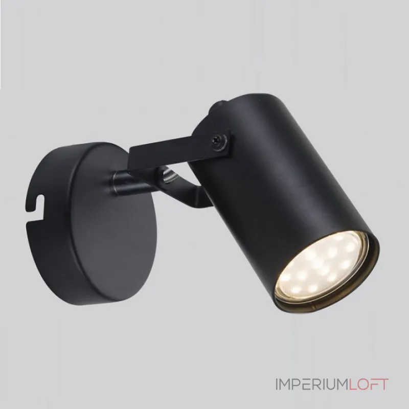 Спот Rivoli Mobile W1 BK Б0038138 Цвет арматуры черный Цвет плафонов черный