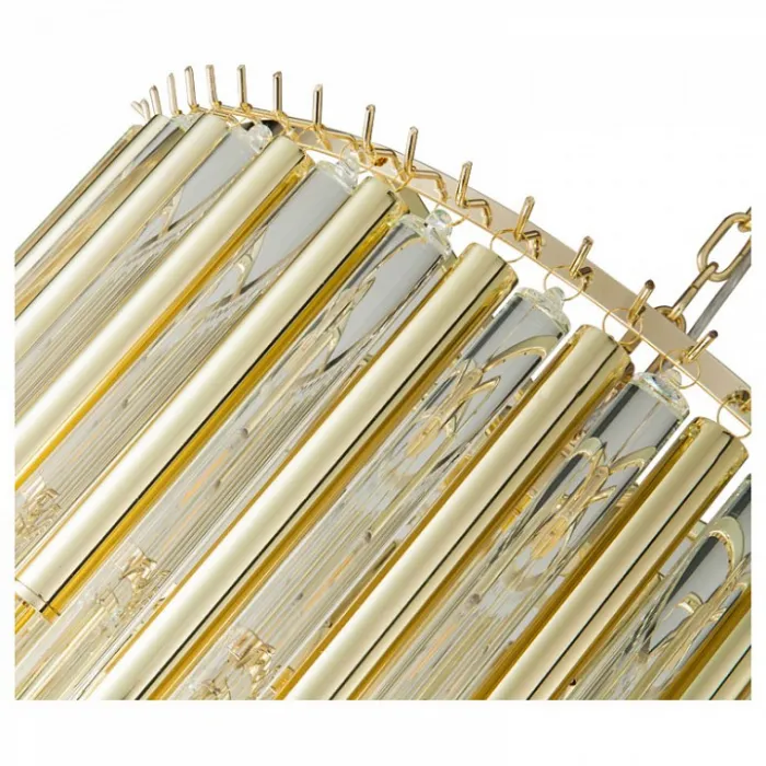 Подвесной светильник DeLight Collection Gigi KM0931P-13 gold Цвет арматуры золото Цвет плафонов прозрачный от ImperiumLoft