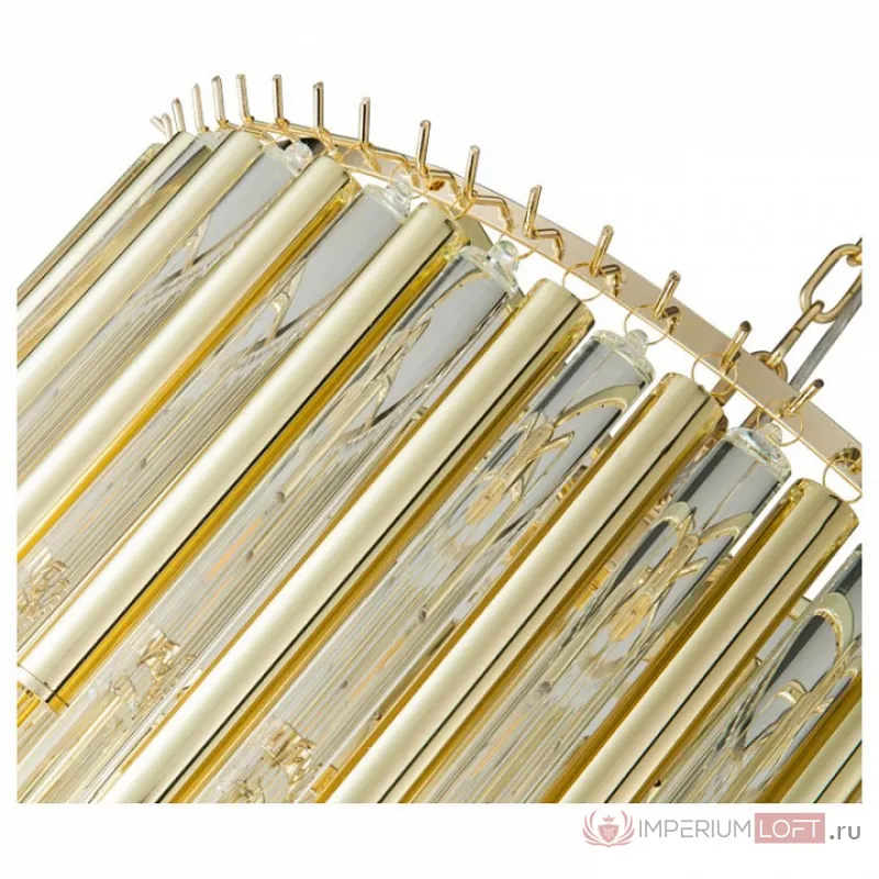 Подвесной светильник DeLight Collection Gigi KM0931P-13 gold Цвет арматуры золото Цвет плафонов прозрачный от ImperiumLoft
