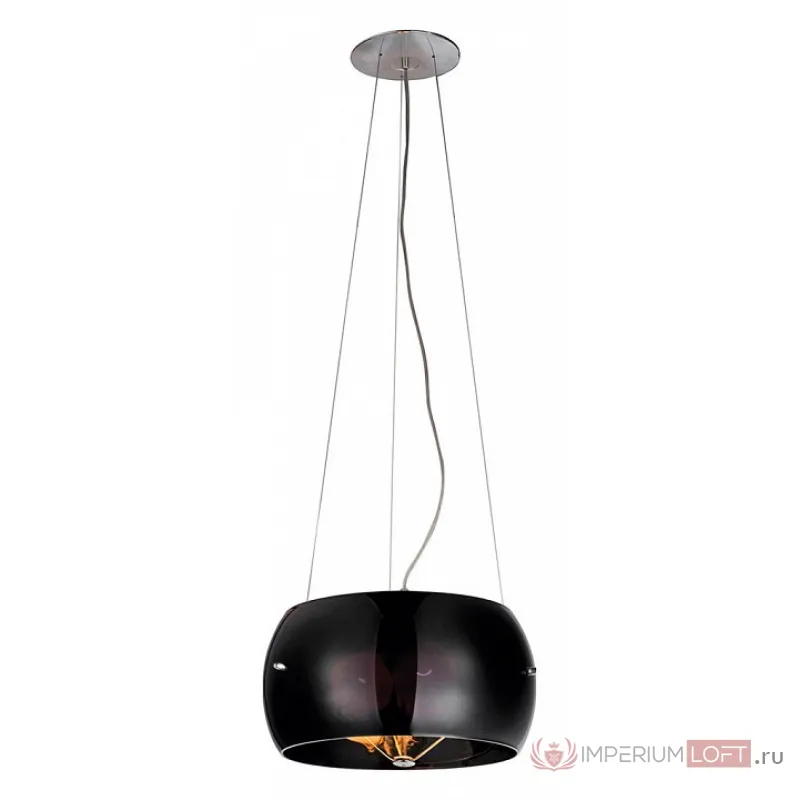 Подвесной светильник Azzardo Cosmo AZ0909 Цвет арматуры хром Цвет плафонов черный от ImperiumLoft