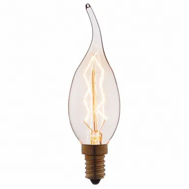 Лампа накаливания Loft it Bulb 3560-TW E14 60Вт K 3560-TW Цвет арматуры белый Цвет плафонов белый