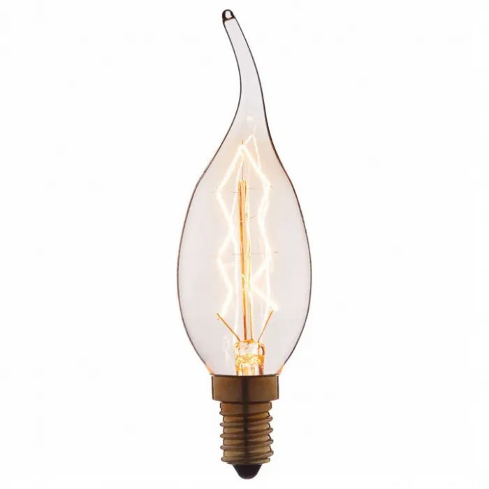 Лампа накаливания Loft it Bulb 3560-TW E14 60Вт K 3560-TW Цвет арматуры белый Цвет плафонов белый от ImperiumLoft