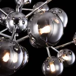 Подвесная люстра Maytoni Dallas MOD545PL-24CH Цвет арматуры хром Цвет плафонов серый от ImperiumLoft