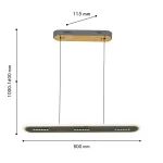 Подвесная люстра F-promo Strimler 4472-3P от ImperiumLoft