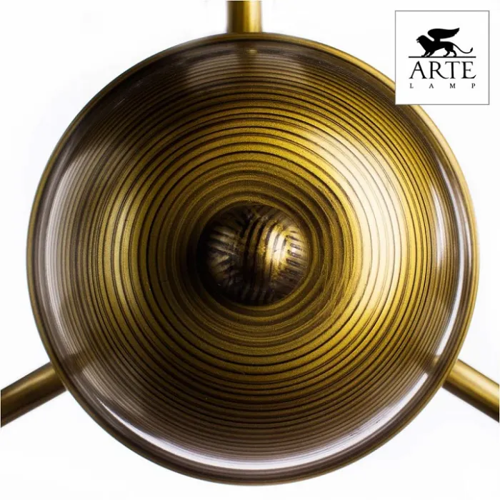 Подвесная люстра Arte Lamp Carolina A9239LM-3BR Цвет арматуры коричневый Цвет плафонов белый от ImperiumLoft