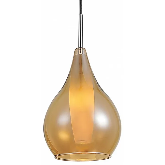Подвесной светильник Lightstar Pentola 803033 Цвет арматуры хром Цвет плафонов желтый от ImperiumLoft