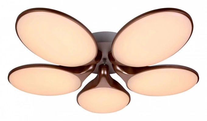 Потолочная люстра Stilfort Riza 2083/03/05C Цвет плафонов белый Цвет арматуры бронза