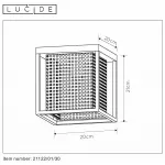 Накладной светильник Lucide 21122/01/30