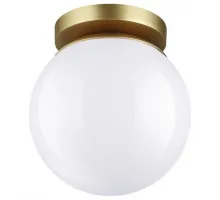 Накладной светильник Odeon Light Bosco 4247/1C Цвет плафонов белый Цвет арматуры золото Накладной светильник Odeon Light Bosco 4247/1C Цвет плафонов белый Цвет арматуры золото