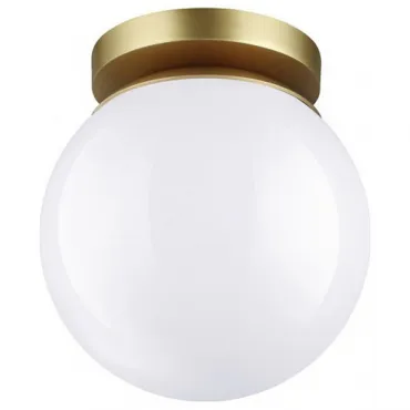 Накладной светильник Odeon Light Bosco 4247/1C Цвет плафонов белый Цвет арматуры золото от ImperiumLoft