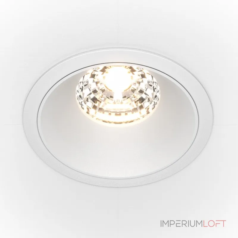 Встраиваемый светильник Maytoni Alfa DL043-01-15W3K-RD-W