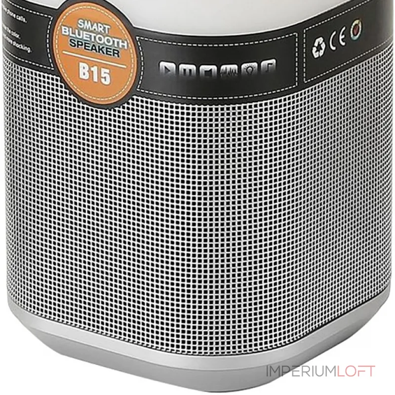 Настольная лампа офисная Arte Lamp Music band A2005LT-1SI Цвет арматуры разноцветный Цвет плафонов белый