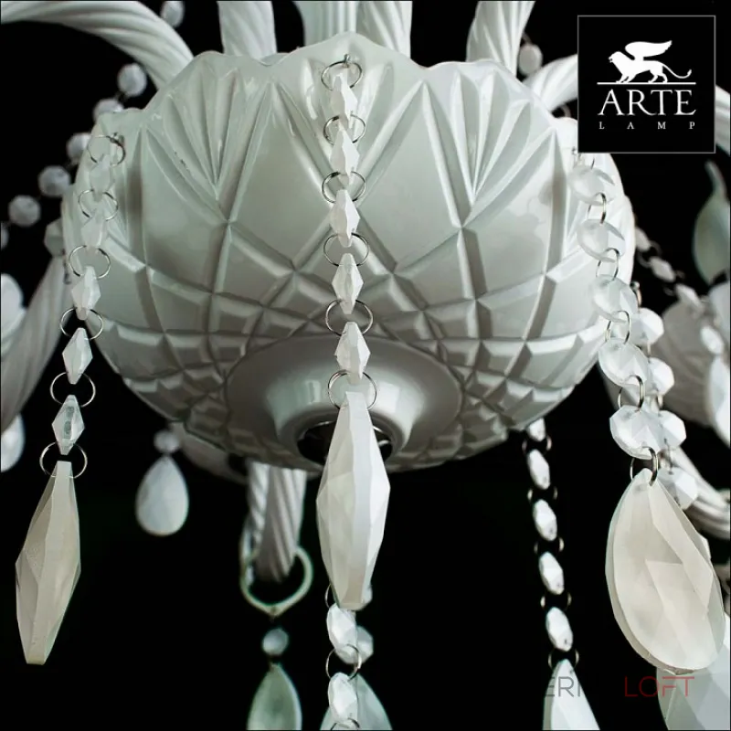 Подвесная люстра Arte Lamp Teatro A3964LM-8WH 