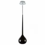 Подвесной светильник Lightstar Forma 808117 Цвет арматуры хром Цвет плафонов черный от ImperiumLoft