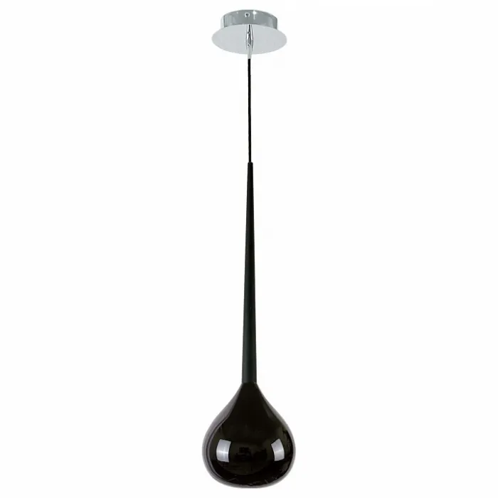 Подвесной светильник Lightstar Forma 808117 Цвет арматуры хром Цвет плафонов черный от ImperiumLoft
