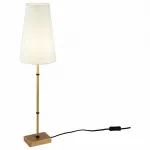 Настольная лампа декоративная Maytoni Zaragoza H001TL-01BS Цвет арматуры латунь Цвет плафонов белый