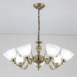 Подвесная люстра Citilux Латур CL413271 Цвет арматуры бронза Цвет плафонов белый от ImperiumLoft