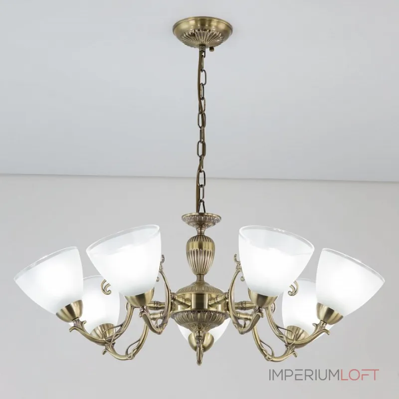 Подвесная люстра Citilux Латур CL413271 Цвет арматуры бронза Цвет плафонов белый от ImperiumLoft Подвесная люстра Citilux Латур CL413271 Цвет арматуры бронза Цвет плафонов белый от ImperiumLoft