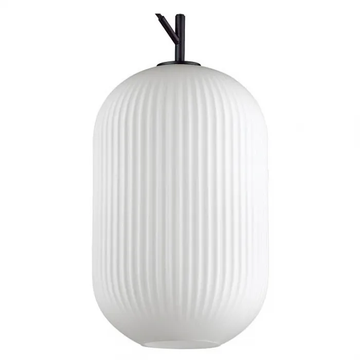 Подвесной светильник Odeon Light Roofi 4752/1 Цвет плафонов белый Цвет арматуры черный от ImperiumLoft