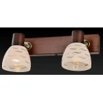 Спот TopLight Shayla TL3730Y-02BB Цвет арматуры бронза Цвет плафонов кремовый
