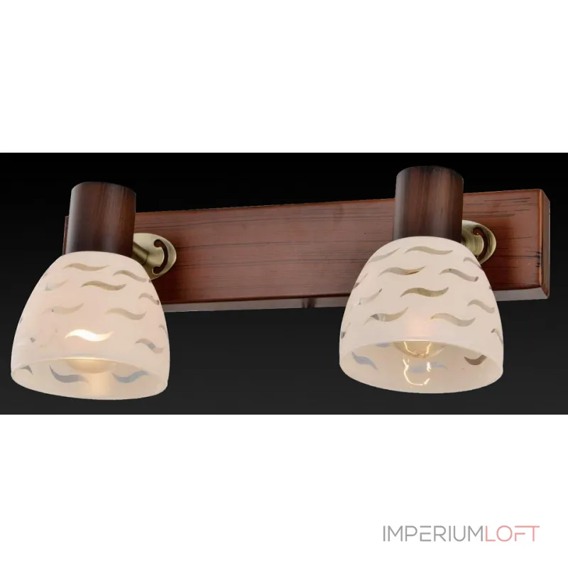 Спот TopLight Shayla TL3730Y-02BB Цвет арматуры бронза Цвет плафонов кремовый